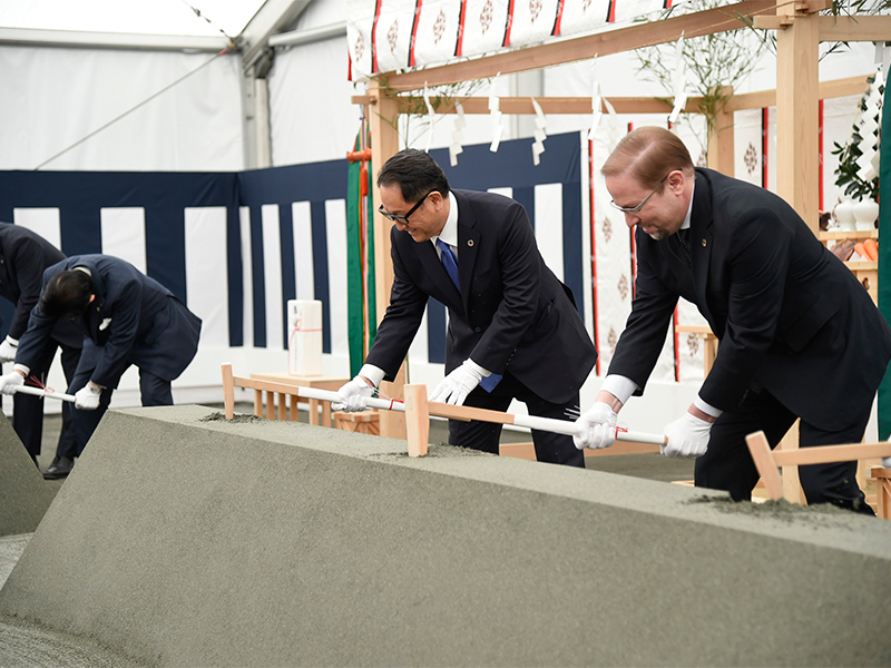 تويوتا تضع حجر الأساس لمدينتها الذكية